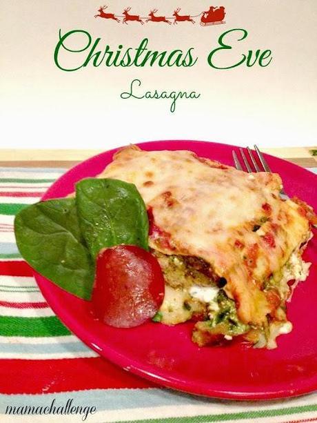 Bring Joy to the Holiday Table with Christmas Eve Lasagna {Recipe}