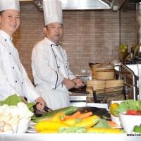 Chef Liang and Chef Hong