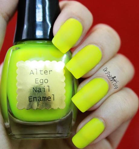 Alter Ego Nail Enamel Safety Officer Swatches