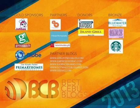 Best Cebu Blog Awards 2013 Winners