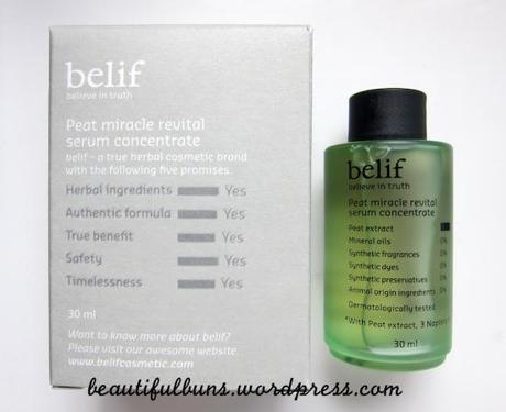 Belif Peat Miracle Revital Serum Conc 2