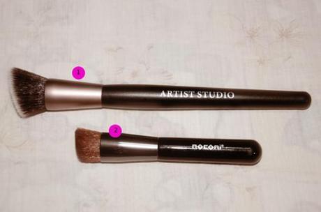 1. Artist Studio brush = P120 2. Noconi brush = P110