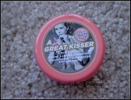 Soap & Glory A Great Kisser Juicy Peach lip balm Review. DSC037281
