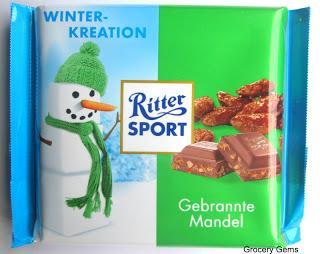 Review: Ritter Sport Winter 2013 - Caramelised Almonds