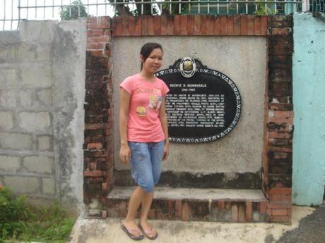 Visiting  Vicente  Manansala  Historical Landmark in Binangonan Rizal.