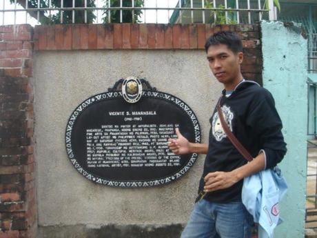 Visiting  Vicente  Manansala  Historical Landmark in Binangonan Rizal.