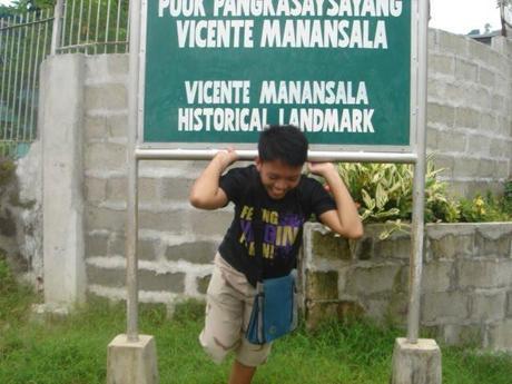 Visiting  Vicente  Manansala  Historical Landmark in Binangonan Rizal.