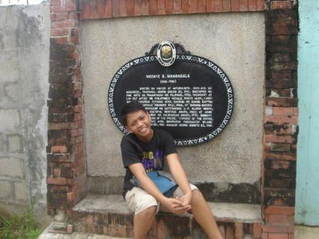 Visiting  Vicente  Manansala  Historical Landmark in Binangonan Rizal.