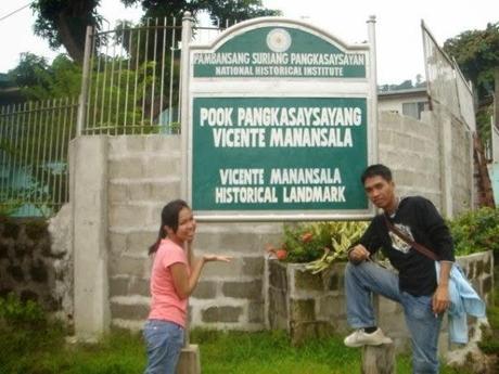 Visiting  Vicente  Manansala  Historical Landmark in Binangonan Rizal.