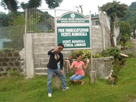 Visiting  Vicente  Manansala  Historical Landmark in Binangonan Rizal.