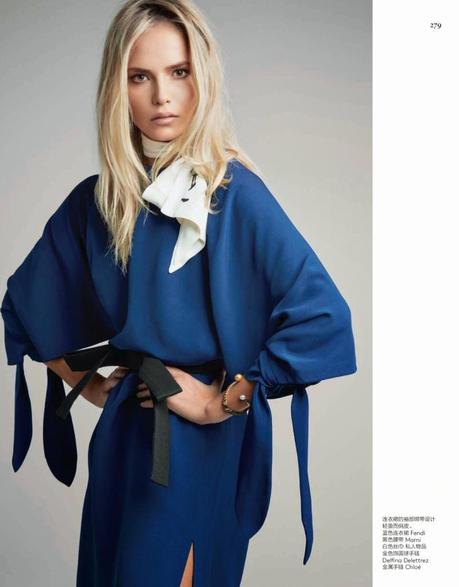 Natasha Poly by Patrick Demarchelier for Vogue China January 2014 