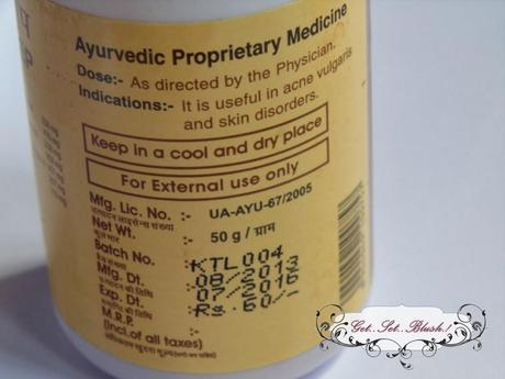 [Product Review] Baba Ramdev Patanjali Divya Kanti Lep