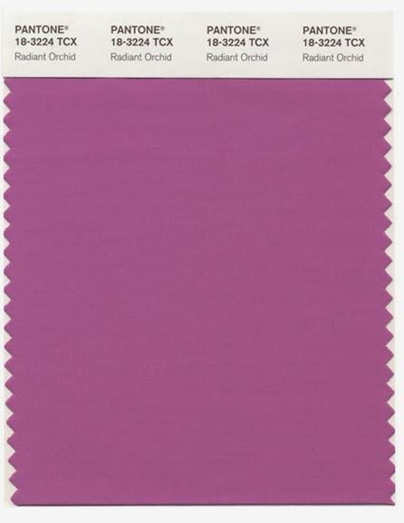 Pantone Color of 2014 - Radiant Orchid