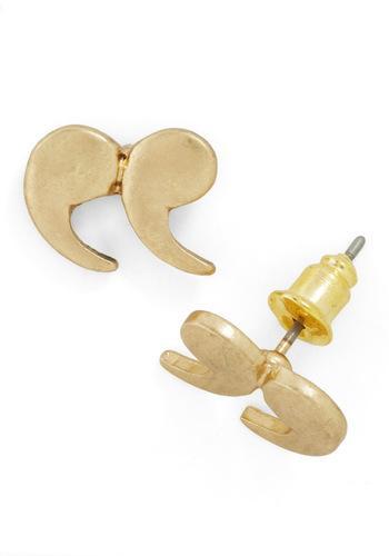 Quote Couture Earrings