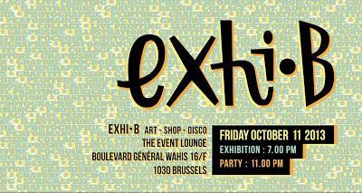 Exhi-B at The Event Lounge - Brussels, Belgium - October 2013