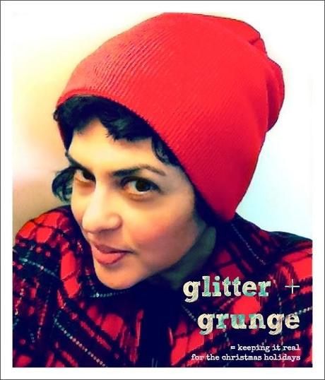 Glitter Grunge: Christmas Plaid, Seattle Style