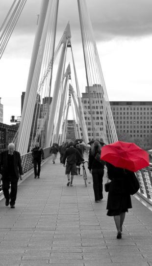 London red umbrella