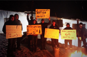 Lubicon Lake Nation protesters are looking to block a second road leading to the Penn West Petroleum fracking site on their traditional territory.