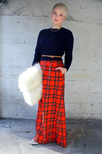 Look of the Day: Tartan Christmas