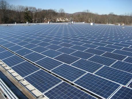 Array of solar panels