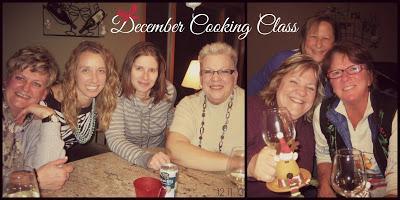 * Nov/Dec Cooking Class