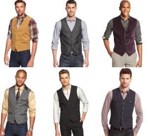 Vest ideas for winter festivities. Make your skin tone shine by choosing the right colors for you!