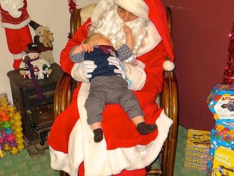 Ethan's first Santa Visit