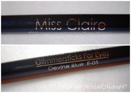 Miss Claire Glimmersticks for Eyes in DEVINE BLUE