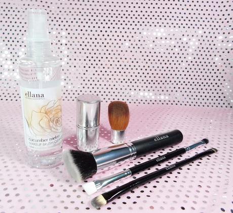 How to spot clean brushes - Ellana Makeup Brush Cleaner