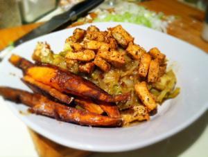 Curry Cabbage Stirfry