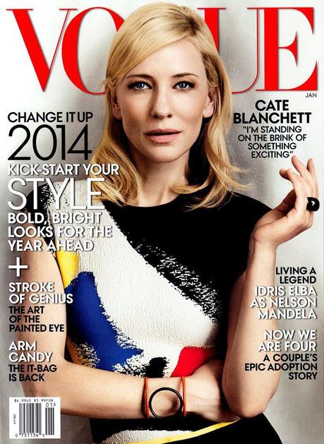 Cate Blanchett  by Graig McDean for Vogue US January 2014 