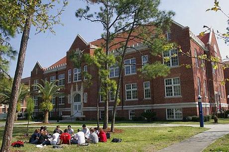 University of Florida campus in Gainesville, FL