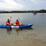 Kayaking at Kamia Bay