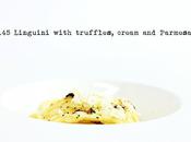 Linguine with Truffles, Cream Parmesan #145
