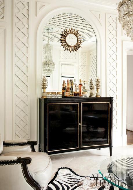 adding texture and architectural interest makes a successful white room