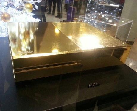 Gold-Plated Xbox One is a Shiny $10,000-Dollar Beauty gold_xbox_one