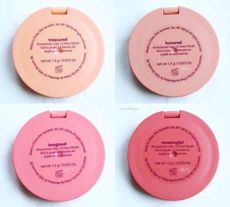 Tarte Special Edition Holiday 4-pc Amazonian Clay Blush Set