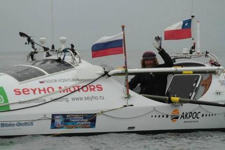 Russian Adventurer Begins Solo Row Across The Pacific