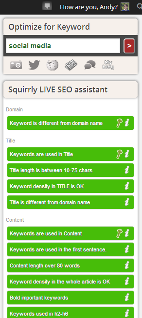 Win a Pro Subscription to Wordpress SEO Plugin Squirrly latest news 