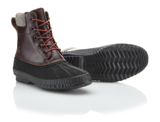 Of Boots and Men:  Sorel Cheyanne Reserve Waterproof Leather Duck Boot