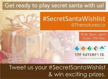 Twitter Contest #SecretSantaWishlist @Thenaturesco