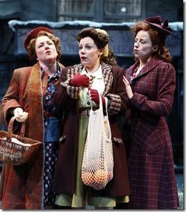 Kelli Fox, Heidi Kettenring and Angela Ingersoll in Merry Wives of Windsor, Chicago Shakespeare