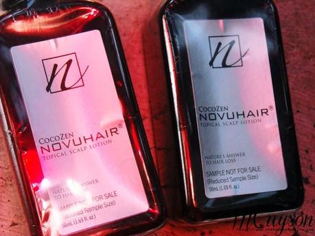 A girl rescued from baldness