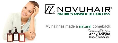 A girl rescued from baldness