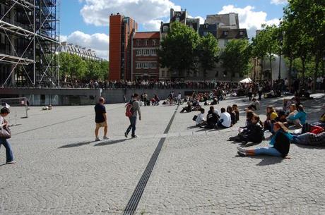 Pompidou Centre Landscape, France Informal Seating
