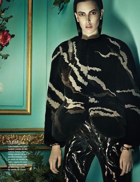 Ruby Aldridge by Thomas Cooksey for Vogue Mexico December 2013 
