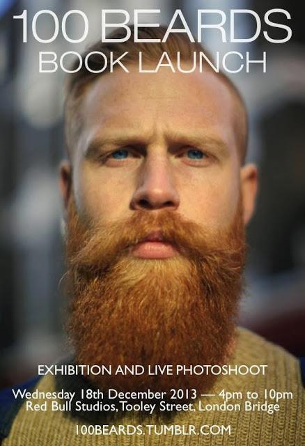 100 Beards book launch