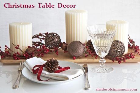 Christmas Table Decor
