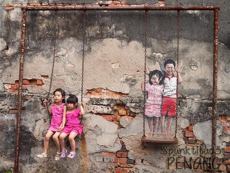 Penang - Street Art in Georgetown