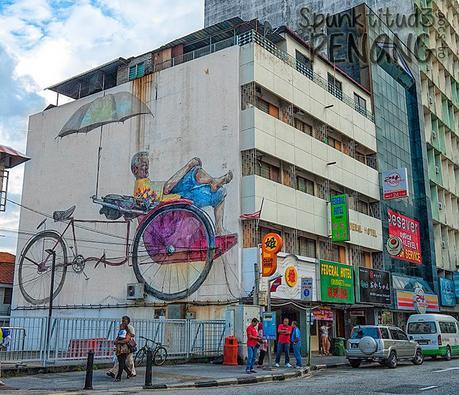 Penang - Street Art in Georgetown